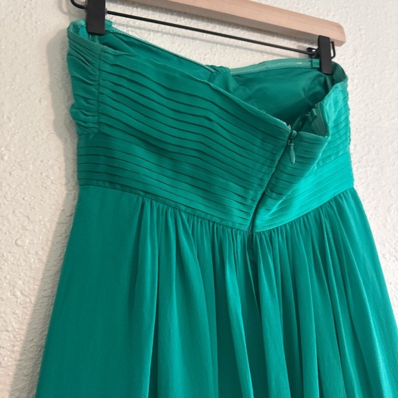 BCBGMAXAZRIA Silk Mini Babydoll Dress - Picture 6 of 9